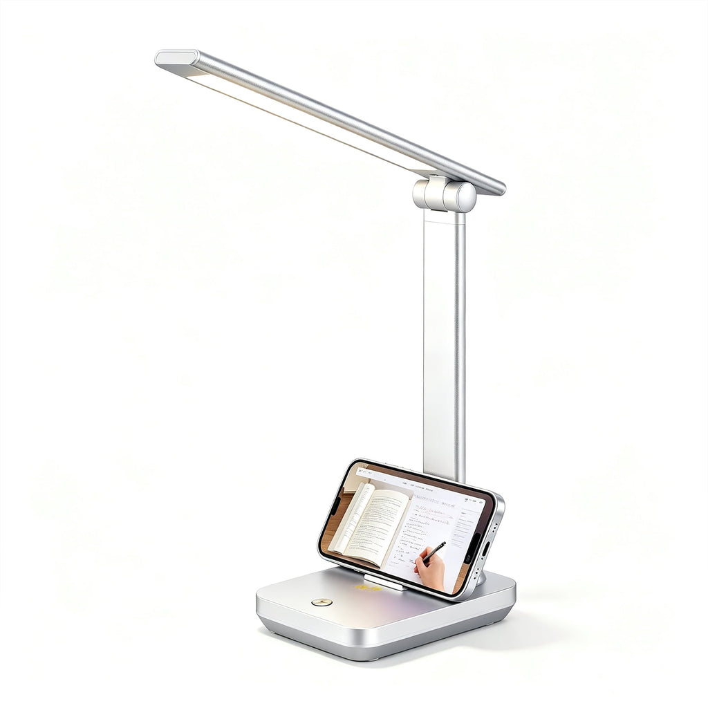 Elladera LED Desk Lamp Touch Control Metal Desk Light 3 Color Modes 5 Brightness