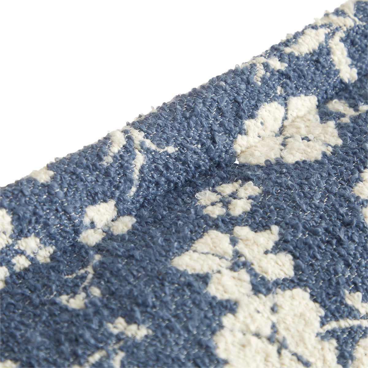 Elladera The Pioneer Woman Blue Daisy Boucle Decorative Pillow, 20" x 20"