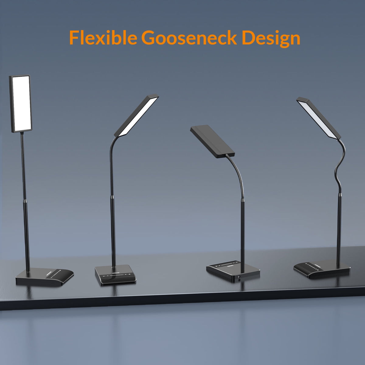 Elladera LEPOWER LED Desk Lamp, 800LM LED Touch Desk Lamp for Home Office, 12W 50