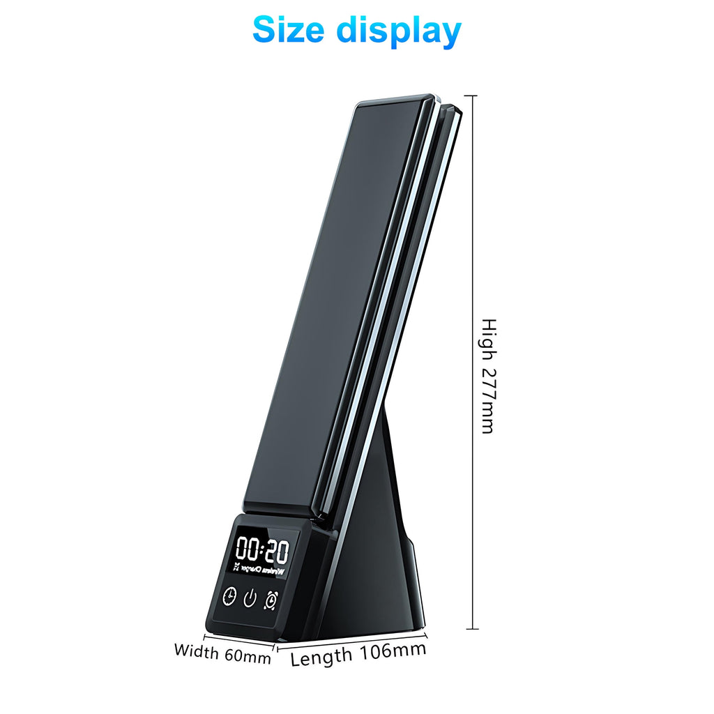 Elladera LED Desk Lamp with Wireless Charging,7-in-1 Touch Control Table Lamp,15W