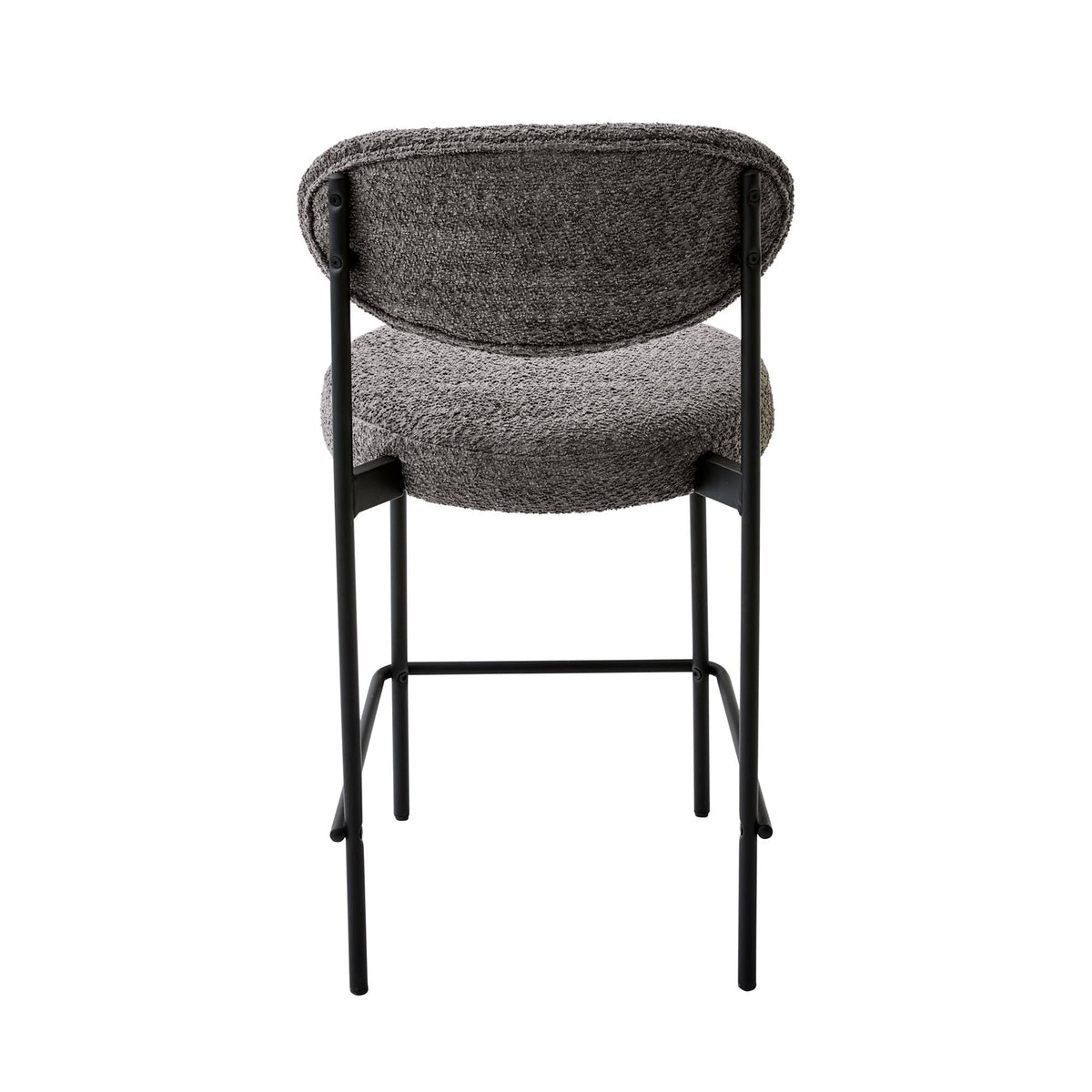 Elladera Boucle Counter Stool, Gray