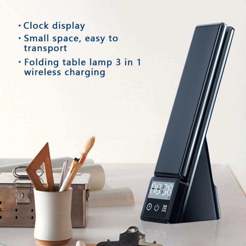 Elladera LED Desk Lamp with Wireless Charging,7-in-1 Touch Control Table Lamp,15W