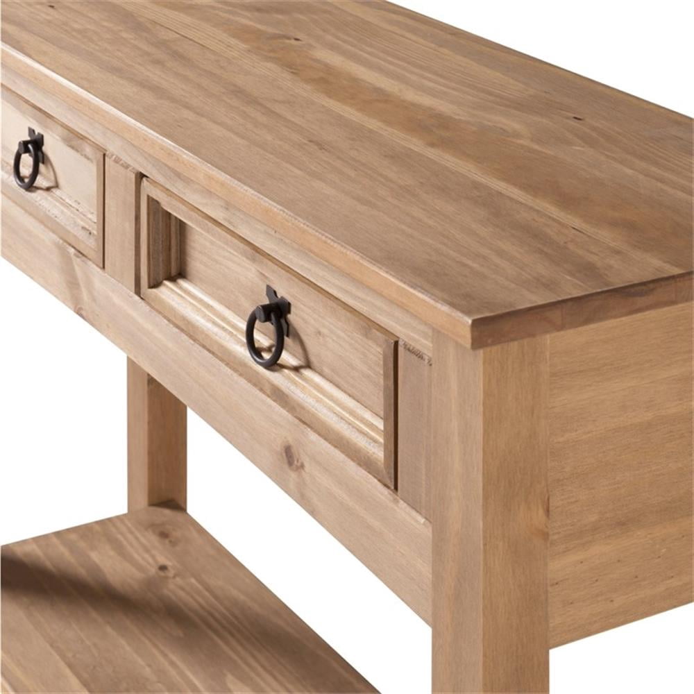 Elladera OS Home and Office Furniture Cottage Series Solid Wood Hall Table in