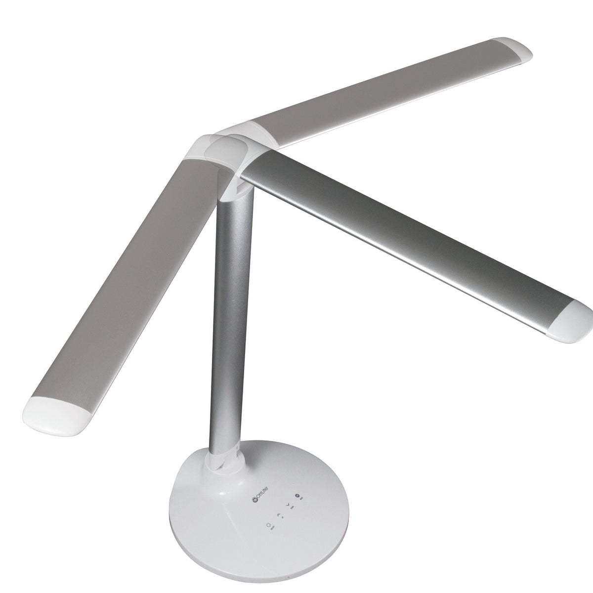 Elladera OttLite Command LED Desk Lamp with Voice Assist- White, Google Home and