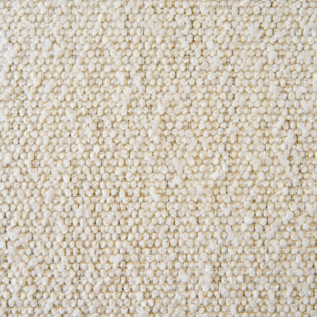 Elladera Adlin Ottoman, Cream Boucle