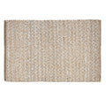 Elladera Beautiful Woven Boucle Scatter Rug by Drew Barrymore, 27" x 45", Ivory/Brown