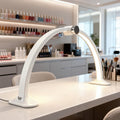 Elladera 29-inch Foldable Half-Moon LED Desk Lamp with Digital
