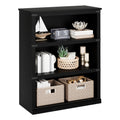 Elladera Compact Tall Farmhouse Bookshelf – Rustic Wooden Bookcase with Open