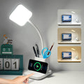 Elladera Desk Lamp with Wireless Charger, LED Desk Lamps for Home Office Eye-Caring