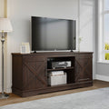 Elladera Dextrus Farmhouse TV Stand for 65 inch TV, Entertainment Center for Living