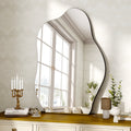 Elladera YVANLA 24"x32" Irregular Bathroom Wall Mirror Vanity Wall Mirror