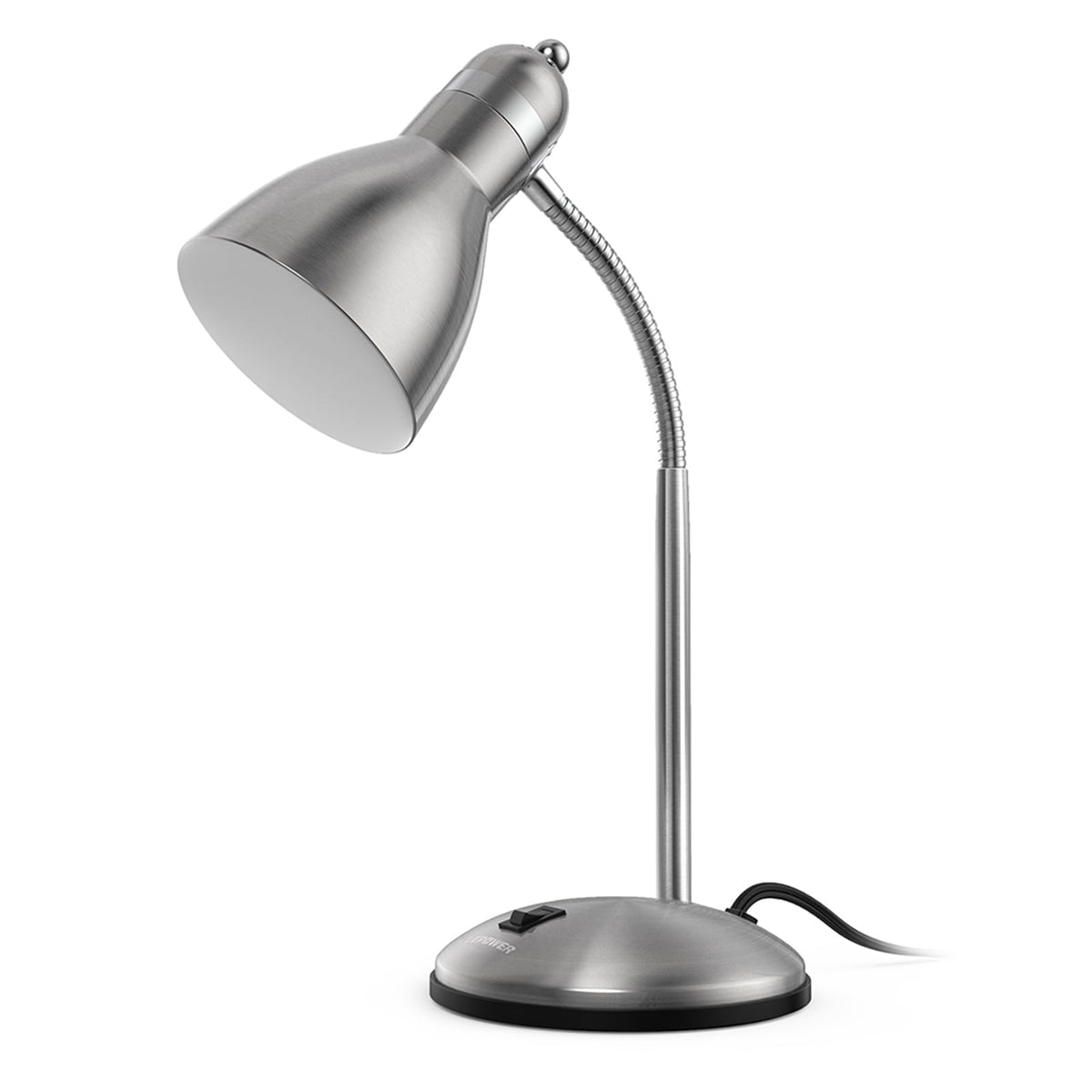 Elladera LEPOWER Metal Desk Lamp, Adjustable Gooseneck Reading Lamp for Home,