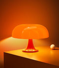 Elladera Hnjugfe Midcentury Modern 1-Light LED Desk Lamp Mushroom Table Lamp,