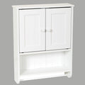 Elladera Zenna Home 2-Door Country Cottage Wall Cabinet, White