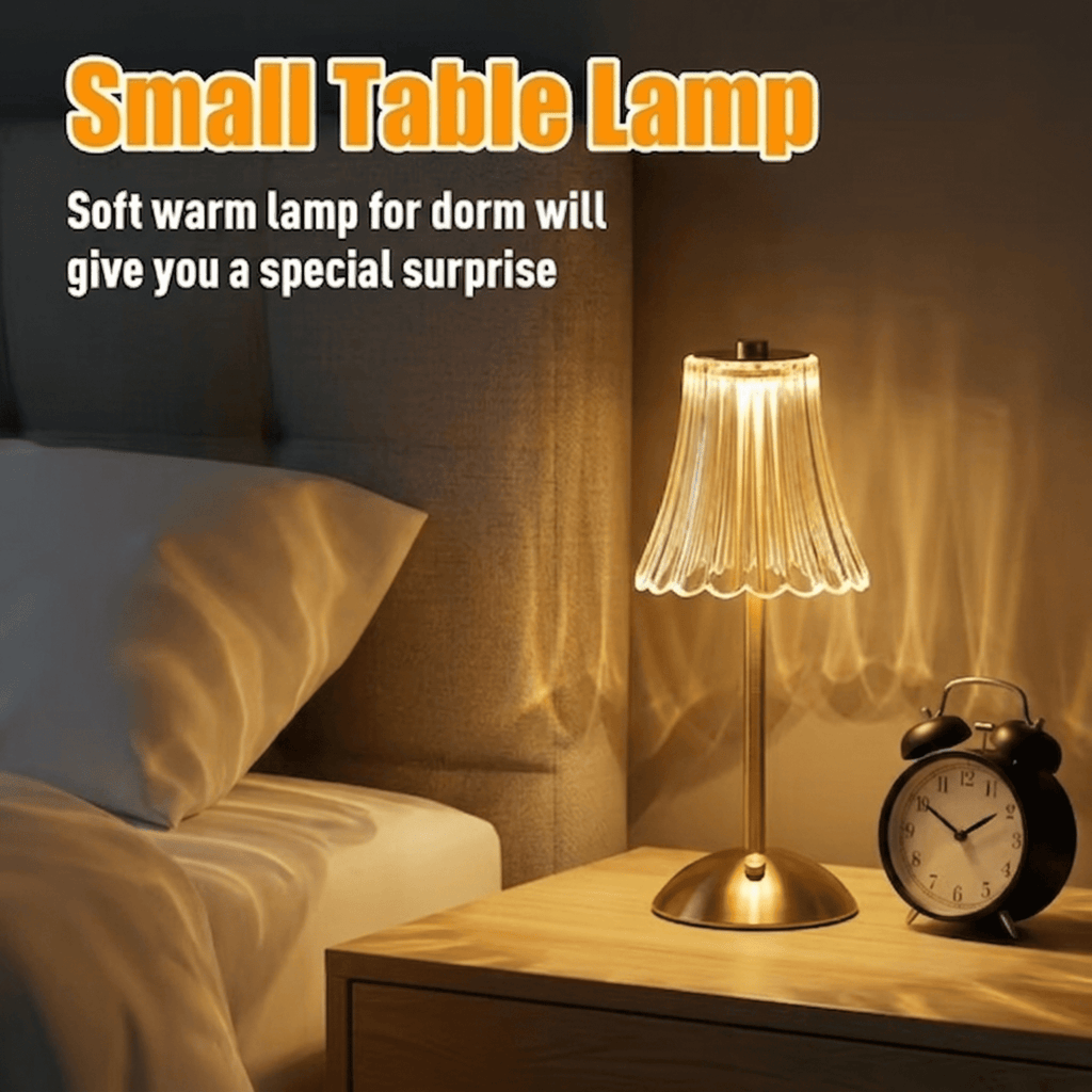 Elladera Cordless Table Lamp 2 Pack, 3 Color Temperatures & Stepless Dimming, Table