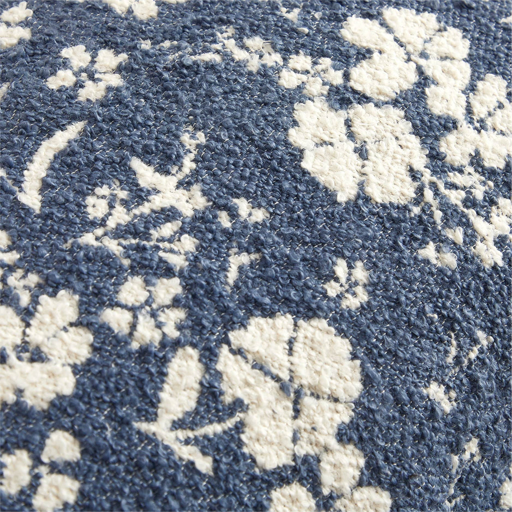 Elladera The Pioneer Woman Blue Daisy Boucle Decorative Pillow, 20" x 20"