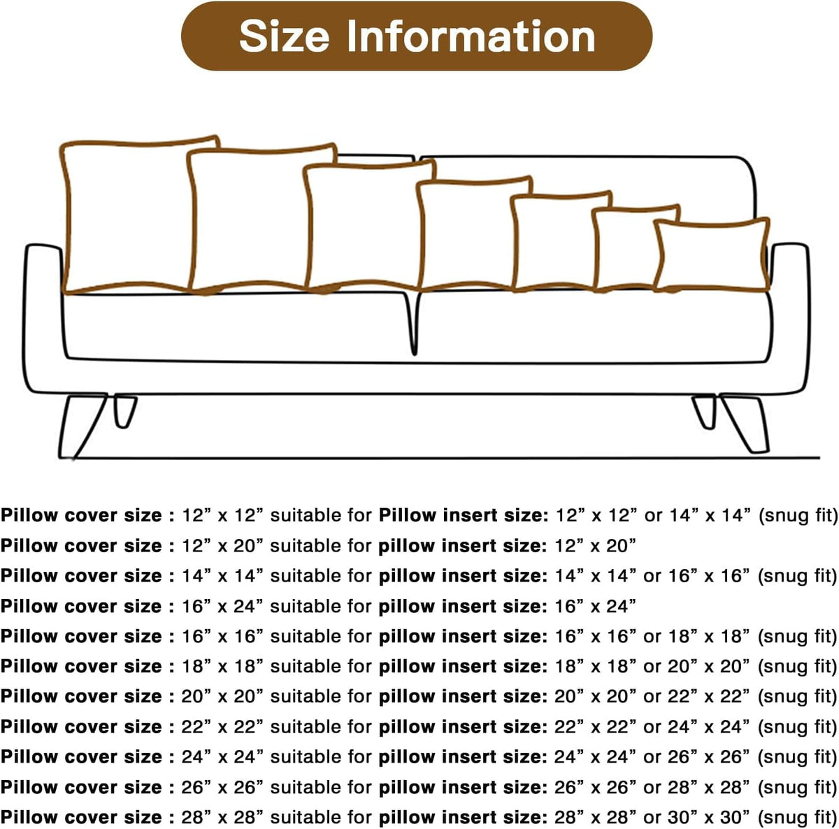 Elladera Set of 1 Textured Boucle Throw Pillow Cover, Square Soft Decorative Couch